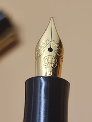 Kaweco Classic Sport Fountain Pen Black Nib Medium Royal Blue Ink 7 Cartridges