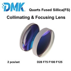 Laser Collimator Focusing Lenses D28/D30mm F75/100/125/150/155/200mm 1064nm Lens