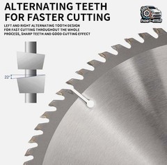 80T 14″ 355mm Premium Carbide Circular Saw Blade Wood Cutting Disc Wood