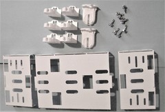 10 Retrofit Kits Changing 2 Bulb 8′ T12 or T8 Light Strip to 4′ 4 LED Tubes