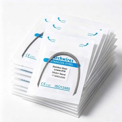 Dental Orthodontic Arch wire Stainless Steel S.S Round Natural Form