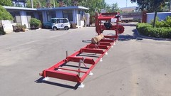 32″ Portable Sawmill 15HP 420cc RATO Gas Engines with E-Start Band Saw in US