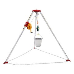 Adjustable Legs Rescue Tripod Professional Confined Space Tripod Kit w/5.2ft-8ft