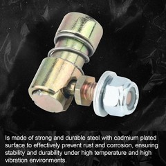 Throttle Disconnect, Quick Release Ball Joint, 1/4-28 in Female Thread, with Spr