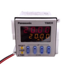 Panasonic LT4H-DC24VS Digital Timer Delay Relay, SPDT, 0.001s-999.9h, 24VDC Coil