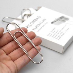 14 PCS 4 Inch (100mm) Extra Large Paper Clips Silver Rust Resistant Metal Str…