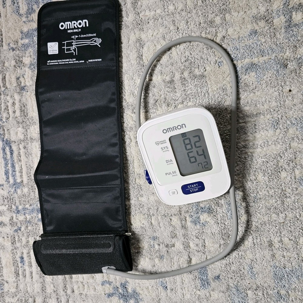 Omron BP5100 Automatic Arm-Type Digital Blood Pressure Monitor w/ Adult Cuff