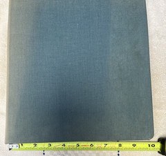 VTG National Blue 1” Heavy Duty 3-Ring Binder Made In USA