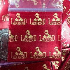 BaggiesSince1987 – 1515 Design Zip Bags Metallic Print SKULL HERO…READ DETAILS