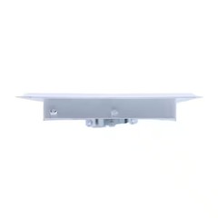 9-3/4 in. x 4 in. Steel Floor Register with 7/8 in. Drop in White