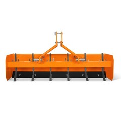 MechMaxx 72″ Tractor Box Blade Scraper Attachment 3 Point Hitch 20HP-50HP, BB72