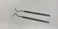 Dental Surgical Elevator #2 and #3 Heidbrink Root Tip Picks Pair USA