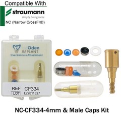 For ITI Straumann Implant Locator Abutment NC/RC 3/4/5mm Male Cap Tool Removable