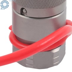 1/4 Inch Flat Face Hydraulic QD Female Coupler 1/4″ NPT No Air Inclusion