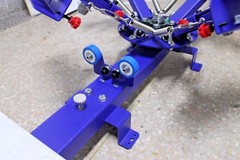 4 Color 1 Station Screen Printing Press Machine Micro-adjust Printer Equipment