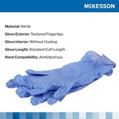 McKesson Confiderm Nitrile Exam Glove – 1000 per Box