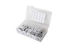 Aluminum Spacer Standoff Bushing Assortment Kit 3/4″ OD x 3/8″ ID (139 pcs)