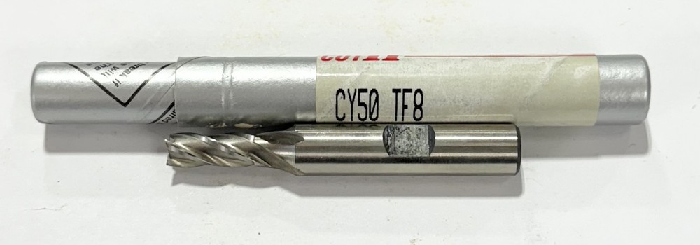 ProCut 1/4″ Cobalt End Mill 3/8″ Shank 4 Flute USA Made