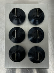 Beckman 331186 Bucket Holder Rack with Swing Rotor Bucket Tubes (6pcs) 100.0