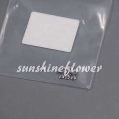 10 Pcs/1 Pack Dental Orthodontic Lingual Buttons for Bondable Round Base Brand