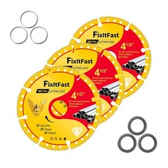 Diamond Metal Cutting Wheel 4 1/2 in for Angle Grinder Blade,Cut Off Wheel 7/…