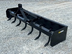 PROWORKS 96″ Box Blade 3 Point Hitch Tractor Scraper Grader 8 FT USA 7 Ripper