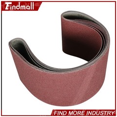 Findmall 6 Pack 6 X 48 Inch 60 80 120 150 240 400 Grits Belts Sander Sandpaper