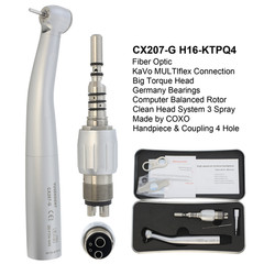 COXO Dental High Speed Fiber Optic Handpiece KaVo MULTIflex 4 6 hole LED Coupler