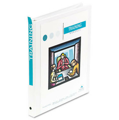 ACCO W362-13W Presentation View Binder 0.5” 1/2-Inch 3-Ring Letter Size White