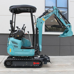2.5Ton Mini Excavator Side Swing Digger Kubota D902 Diesel Engine+ 4 Attachments