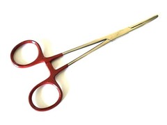 10 pieces Kelly Hemostat Forceps Red 5.5″ Straight Surgical Dental Instruments