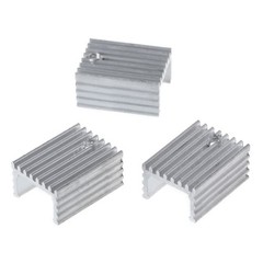 30Pcs TO220 Aluminum Heatsink & Insulator/Mounting Kits for MOSFET