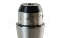 Shars 1/4″ Precision R8 End Mill Holder Adapter For Bridgeport Milling Tool ^[