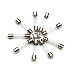 6x30mm 72 Car Boat Quick Blow Glass Tube Fuse Assorted Kit Fast-blow Glass Fuses