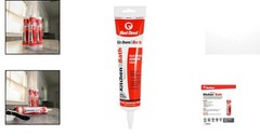 Duraguard 100% Waterproof Paintable Caulk 5.5 oz for Kitchen & Bath Repairs