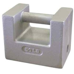Rice Lake Weighing Systems 12839 Calibration Weight,50 Lb.,Painted