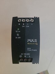 PULS MINILINE ML60 12 – 15 Volt 4.5 Amp Power Supply DIN Rail Mount