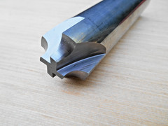 CORNER ROUNDING END MILL , SOLID CARBIDE 1/4″ RADIUS , 1″ SHANK , 4″ OAL USA