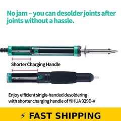 YIHUA 929D-V Electric Desoldering Iron with Nozzles