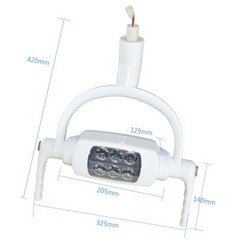 6LED Dental Oral Sensor Light Teeth Operating Ceiling Lamp For Dental Unit Chair