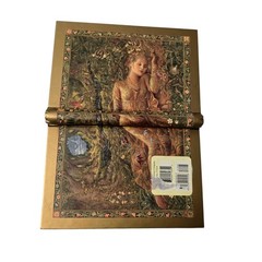 Vintage Kinuko Y. Craft Hardcover Gilt Edges Notebook “Lady in the Meadow”
