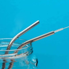 2 Pack 60 Inch Long Flexible Tube Cleaning Brush, Silver, Gray, White