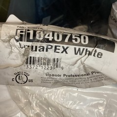 Uponor AquaPEX F1040750 3/4″ x 100ft Coil