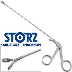 KARL STORZ 8662G Laryngoforce Grasping Forceps 11x7mm Oval Bite 10″ 22CM