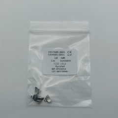 10Set Dental Orthodontic Cov Bondable Buccal Tubes 1st Roth 022 U3/L2 Molar Mesh