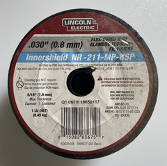 Lincoln NR-211-MP .030 Flux Core Wire 1 lb E71T-11 AWS A5.20 NEW