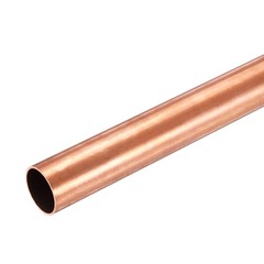 22mm OD x 1mm Wall Thickness x 300mm(11.8″) Length Copper Round Tube