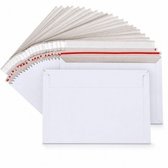 60 Pack Rigid Mailers 14×11″ Peel & Seal Envelopes – Stay Flat for Documents, Ph