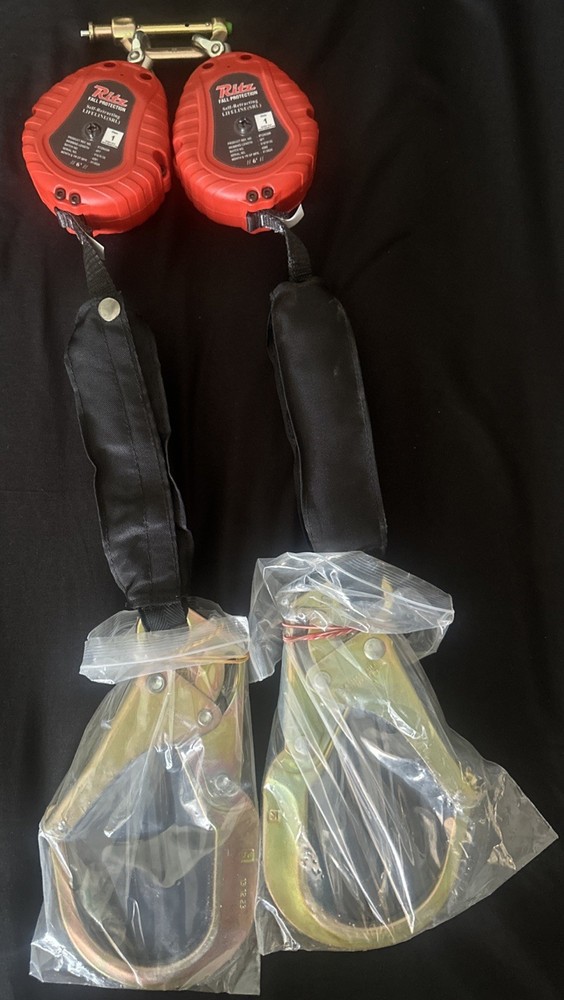 Ritz Self Retracting Lifeline(SRL) 6’ Fall Protection Class 1 (Brand New!)