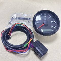 Outboard Tachometer 6000 8000 RPM Fit For Yamaha Baisei Suzuki 2 / 4 Strokes